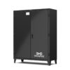 Strong Hold Plus Industrial Cabinet, 60" x 24" x 78", Single-Shift, Solid Doors