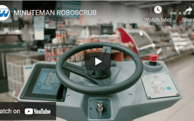 RoboScrub the AI Autonomous Scrubber